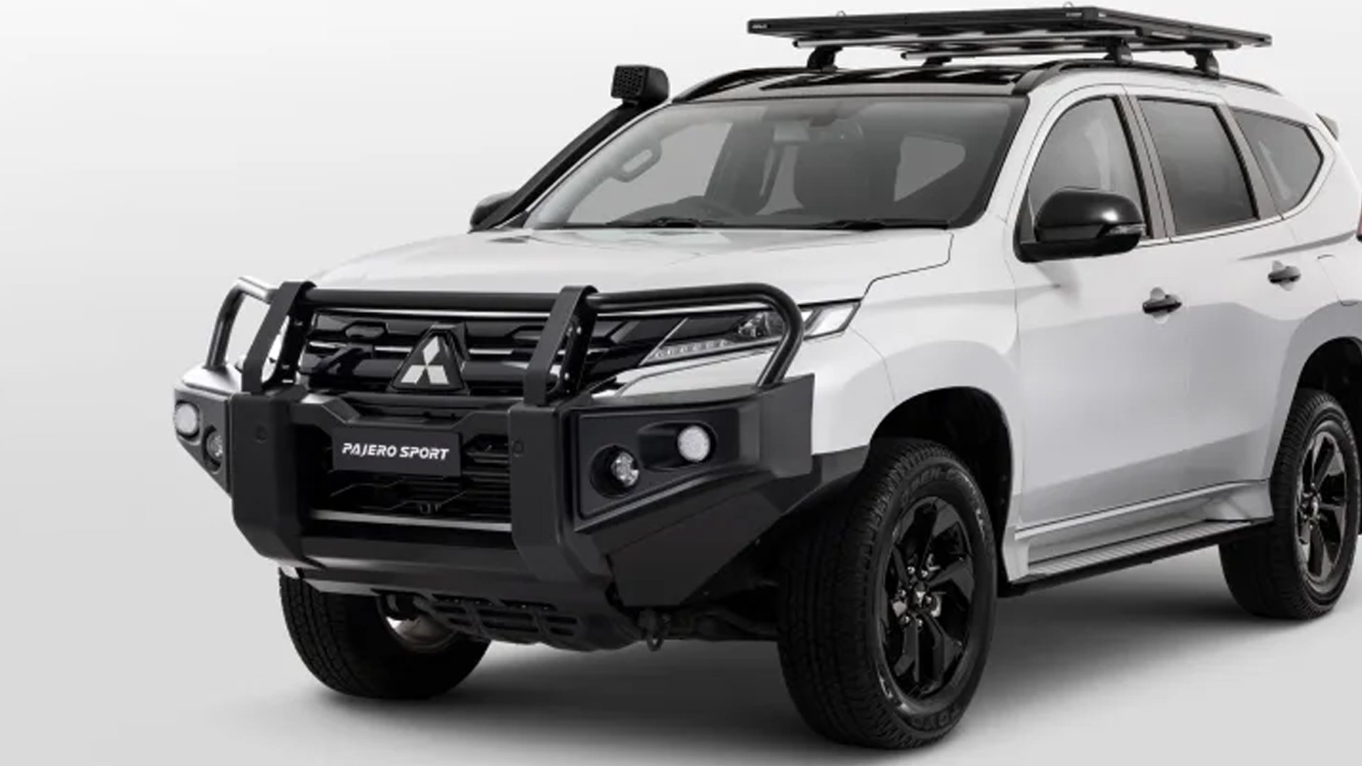 Для нового Mitsubishi Pajero в Австралии предложили заводской силовой бампер